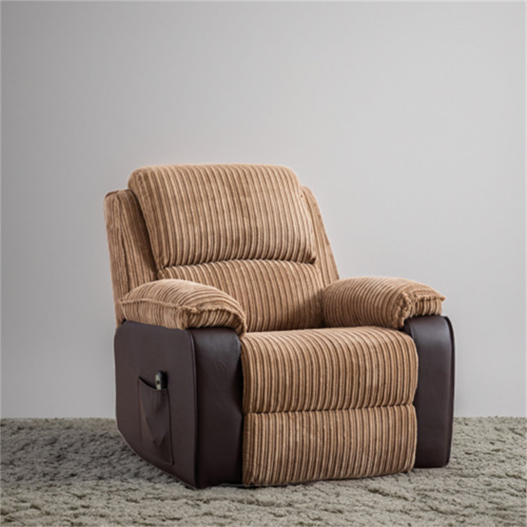 Red Barrel Studio Tijan Freely adjustable fabric recliner